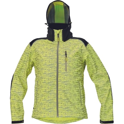 Cerva 0301047320000 bunda Knoxfield softshell s potiskem červená
