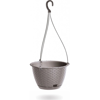 Prosperplast Ratolla Round w DRLW240 4,85 L mocca 24,3 cm