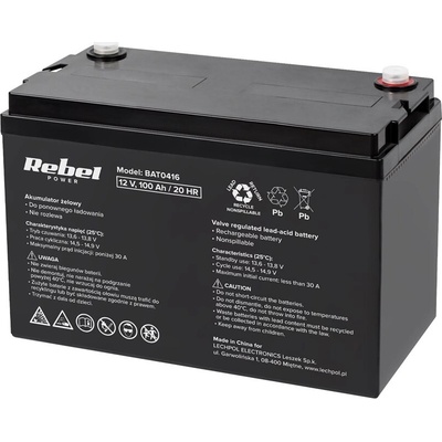 Rebel BAT0416 12V 100A