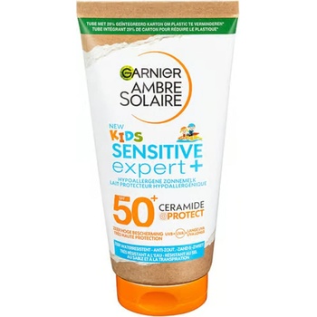 Garnier Ambre Solaire Kids Sensitive Expert SPF50+ opalovací mléko pro děti 175 ml