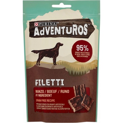 Adventuros mäkké mäsové snacky pre psov 70 g