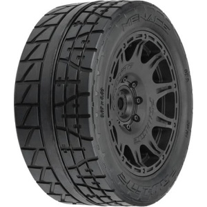 Pro-Line колело 1: 6, гуми Menácia HP Belted 5.7 H24mm, черен диск Raid 8x48 (2)
