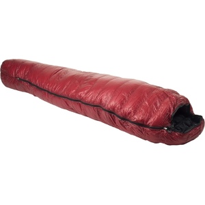 Western Mountaineering Пухен спален чувал Western Mountaineering SummerLite Down sleeping bag - Cranberry / Black - размер 200 cm (513-0795-0116) Спален чувал