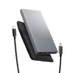 Spigen Essential 10, 000mAh 22.5W преносимо зарядно устройство, сив EA2210 (ABA09432)