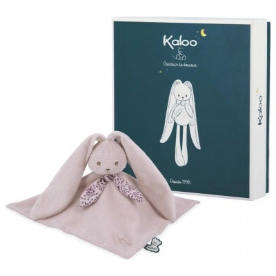 Kaloo mojkáčik pre bábätko Zajačik s dlhými ušami ružový Lapinoo 35 cm