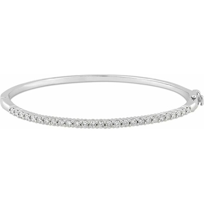 Eppi Strieborný diamantový náramok Elora BR44589