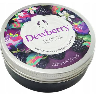 The Body Shop Dewberry Body Butter vyživující tělové máslo 200 ml