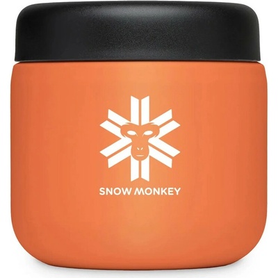 Snow Monkey termoska na jídlo Foodie Mini 350 ml oranžová