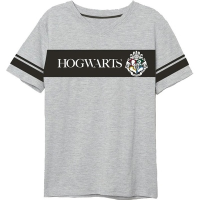 EPlus pánske tričko Harry Potter Rokfort sivé