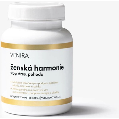 Venira ženská harmónia stop stress, pohoda 80 kapsúl
