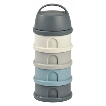 Image 1 of Beaba Контейнери за сухо мляко и снакс Beaba - 4 части, сиво/синьо (911712)