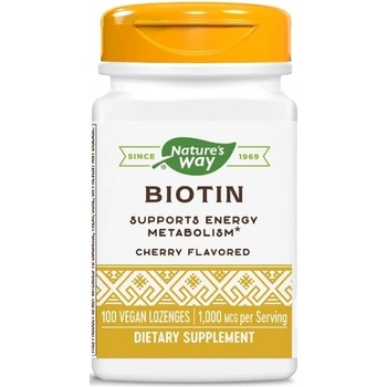 Nature's Way Biotin, 1000 mcg, 100 таблетки, Nature's Way (40450)
