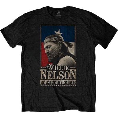 Willie Nelson Born For Trouble Black 2XL Риза (WNTS02MB05)