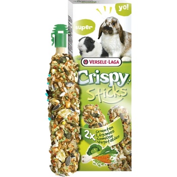 Versele-Laga Maškrta Crispy Sticks so zeleninou králik morče 2ks 110 g