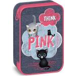 Ars Una Несесер Ars Una Think Pink - 1 цип на 2 нива, тъмносив (51342852)
