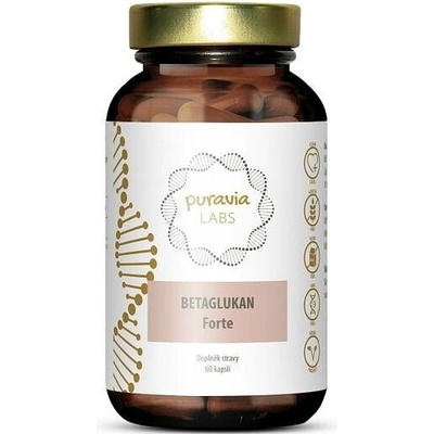 Puravia Labs Betaglukan Forte 60 kapslí