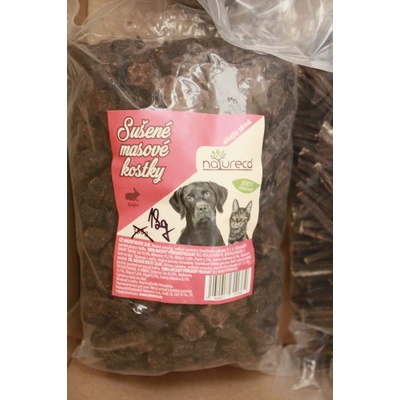Natureca 100% mäsové kocky Zajac 1 kg