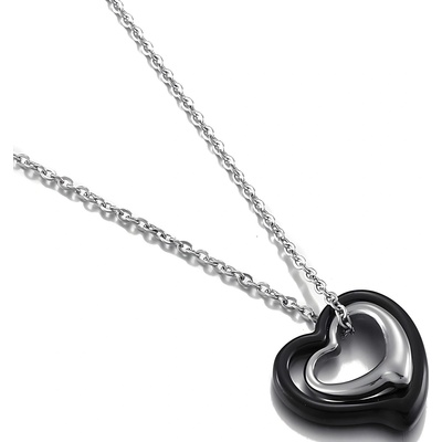 HARAHU Колие he-20764 - Сребристо / Черно kp20764 (he-20764)