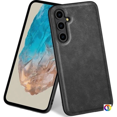 Samsung Galaxy M35 5G Удароустойчив Кожен Retro Калъф и Протектор