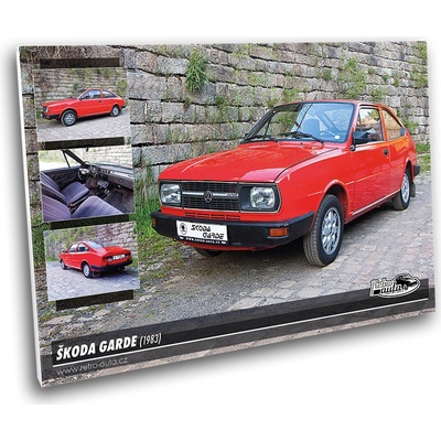 Obraz č. 16 - ŠKODA GARDE (1983) 100x70 cm