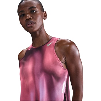 Nike Дамски потник Nike Faith Race Vest Womens - Rush/Fuchsia