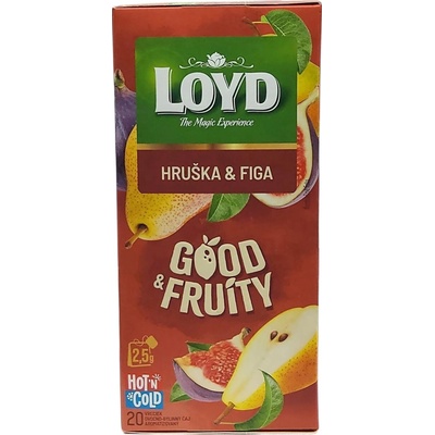 LOYD Good & Fruit hruška & figy 20 x 2,5 g