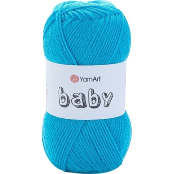 YARNART Baby 552 Turquoise Плетива прежда (Baby 552)