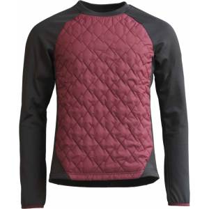 Zimtstern Мъжка фланелка с дълъг ръкав за колоездене Zimtstern Spinz Hybrid Sweater Synthetic jumper - Windsor Wine / Pirate Black - размер XXL (004-6837-0215)