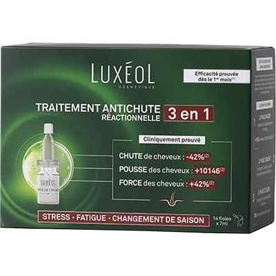 Luxéol Терапия против реактивен косопад 3 в 1, 14 ампули | Luxéol (337260 NTRV)