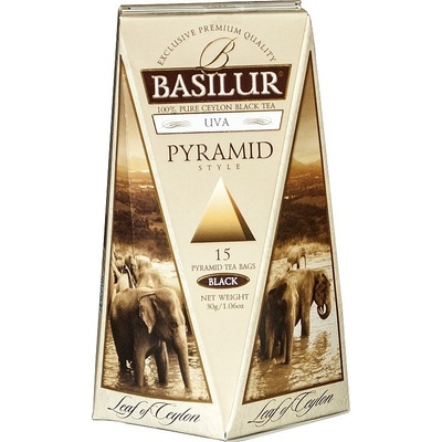 Basilur Leaf of Ceylon Uva Pyramid 15 x 2 g