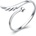 Silenti Jewelry Сребърен пръстен "Ангелска Закрила" - 5 - 49мм (15.6мм диам. )