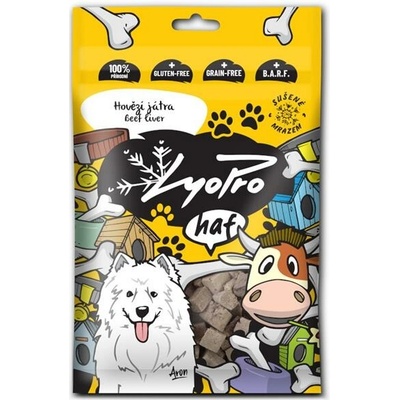 Lyopro DOG poch. mrazom sušené Hovädzia pečeň 50 g