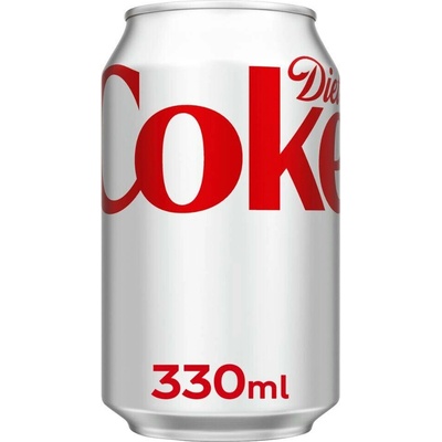 Coca-Cola Diet sycená limonáda bez cukru 330 ml