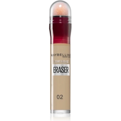 Maybelline Instant Anti Age Eraser течен коректор с гъба апликатор цвят 02 Nude 6.8ml