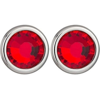 Preciosa ocelové Carlyn červené 7235 57