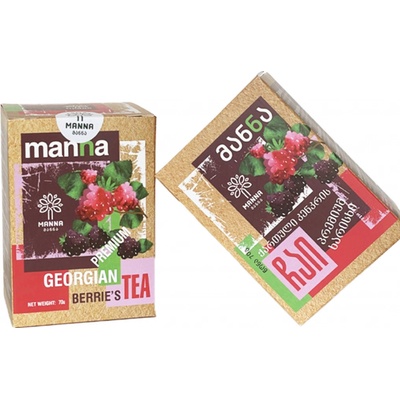 Manna Gruzínsky ovocný čaj Lesné plody sypaný 70 g