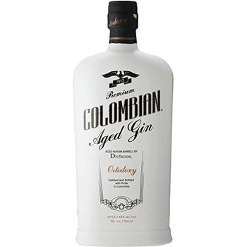 Dictador Colombian Ortodoxy Aged White Gin 43% 0,7 l (čistá fľaša)
