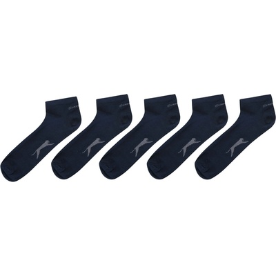 Slazenger Мъжки чорапи Slazenger 5 Pack Trainer Socks Mens - Dark Asst