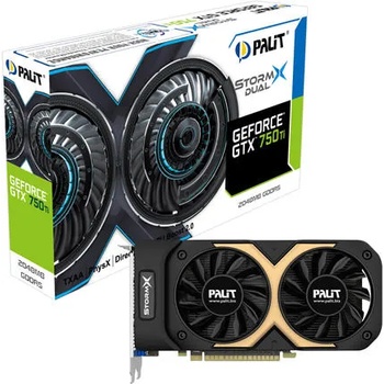 Palit GeForce GTX 750 Ti StormX Dual 2GB GDDR5 128bit (NE5X75TTHD41-1076F)