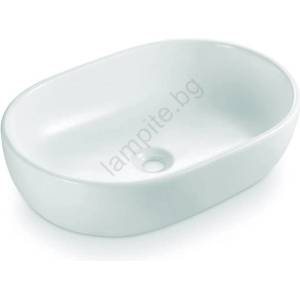 Bathco 4037 - Мивка за плот TOULOUSE 59 x 41, 5 см, порцелан, бяла (BO0032)
