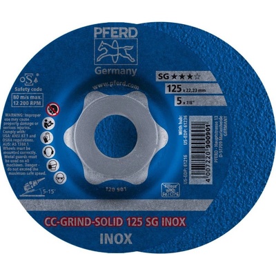 Pferd Brúsny kotúč lomený 125 x 22.23 mm 64186125 10 ks