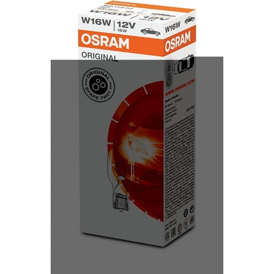 Osram W16W W2,1x9,5d 12V 16W
