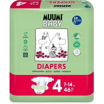 Muumi Diapers 4 46 ks