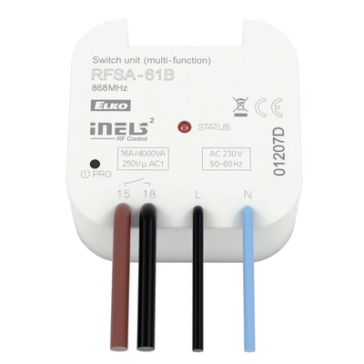 ELKO EP RFSA-61B Безжично превключващо реле, мулти-функционално 12 - 24 V AC/DC (5146 standard)