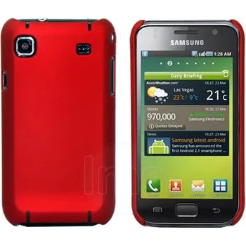 Samsung I9000, 9001 Galaxy S, Plus Твърд Капак Червен