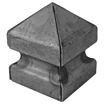 EKOfence Krytka na plotový stĺpik h70, b51x51, t1,5mm 6732