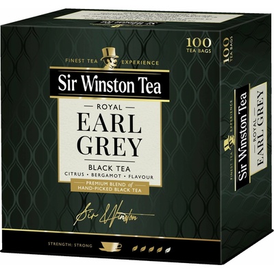 Sir Winston Tea Royal Earl Grey 100 čajových sáčků
