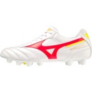 Mizuno MORELIA II PRO MD White Fiery Coral 2 Bolt 2