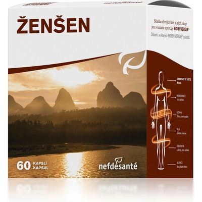Nefdesante ženšen 60 kapsúl 200 mg