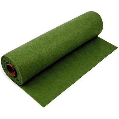 Stoklasa Filc / plsť 730123/06 jednobarevný, zelený khaki, š. 41cm, 215g/m2, tloušťka 1-1,4mm (látka v metráži)